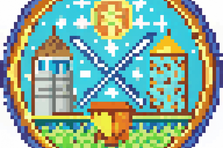 Логотип женской школы рукоделия "Счастливые петли"