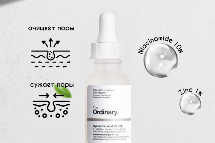 инфографика для сывородки the ordinary