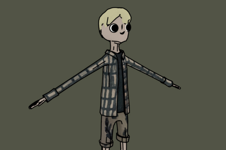 Cartoony character