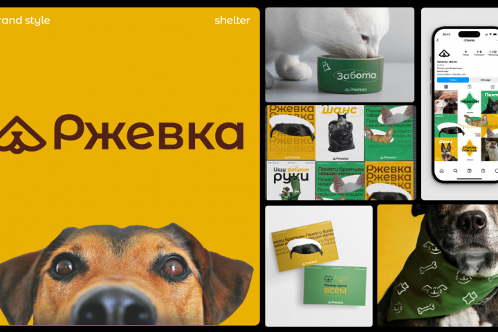 Фирменный стиль для приюта