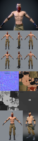 Персонаж game ready