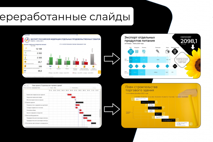 Переработанные слайды
