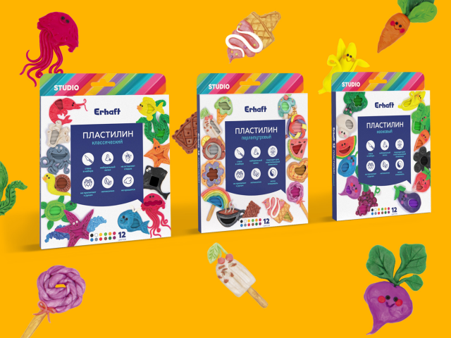 Упаковка для пластилина