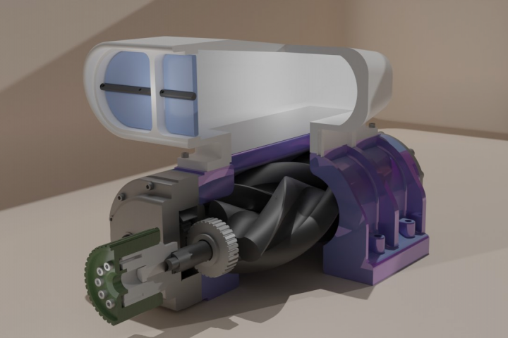 Визуализация в программе Blender