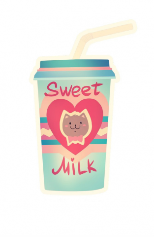 Баночка с напитком