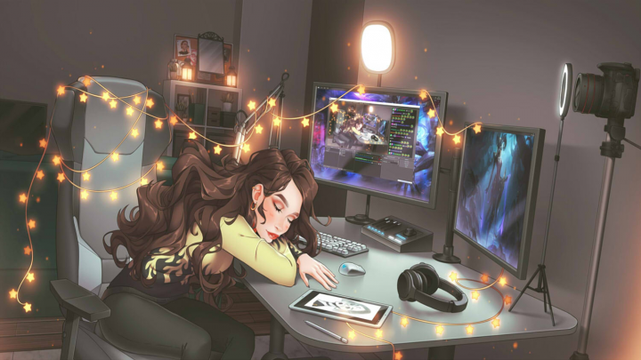 фирменный стиль для стримера