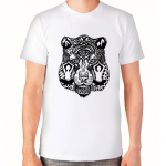 Принт для мужской коллекции футболок.