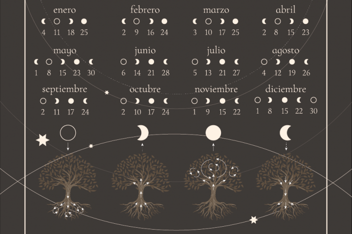 Флаер-памятка с лунным календарем