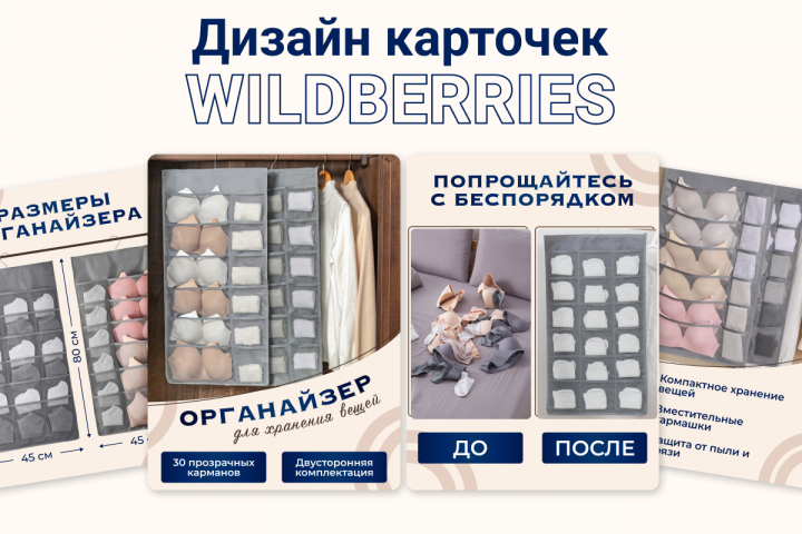 Инфографика для органайзера одежды