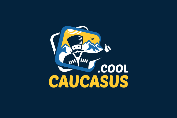 Лого для туристического портала Caucasus.cool