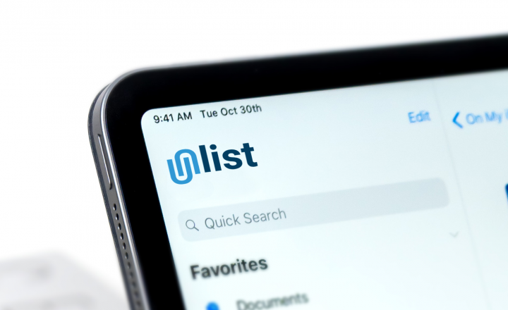 Логотип "Unlist.kz" для сайта с отзывами о разных компаниях