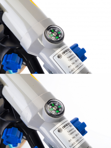 Ретушь для ИМ оптики