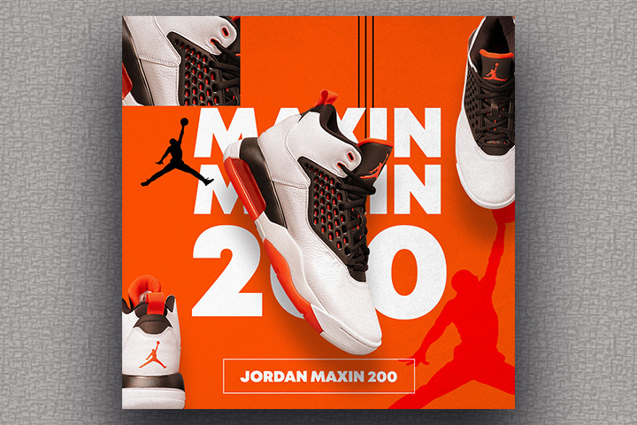Карточка товара.Кроссовки JORDAN MAXIN