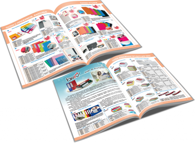 Верстка каталога компании Deli