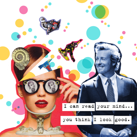 Цифровая иллюстрация-коллаж