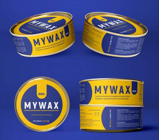 Этикетка "MYWAX"
