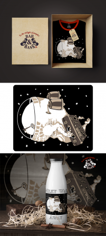 Принт Spaceman