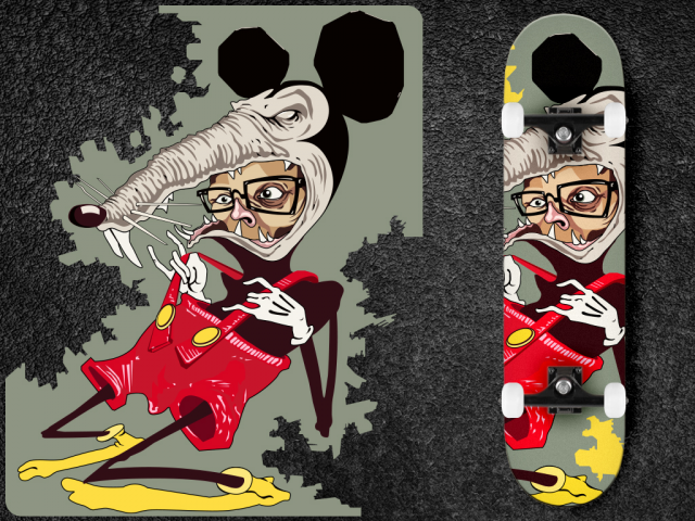 Принт human mouse