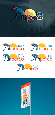 Логотип для отеля Sunparco