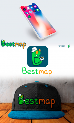 Логотип для приложения Bestmap