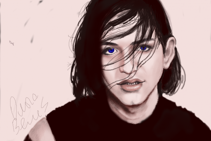 Портрет в Paint Tool SAI 2