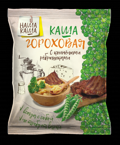 Упаковка каши быстрого приготовления