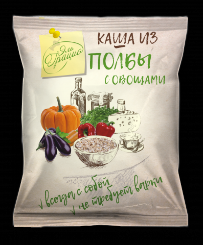 Упаковка каши быстрого приготовления