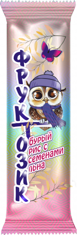 Дизайн этикетки детского батончика