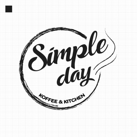 Логотип  для кафе"Simple day"