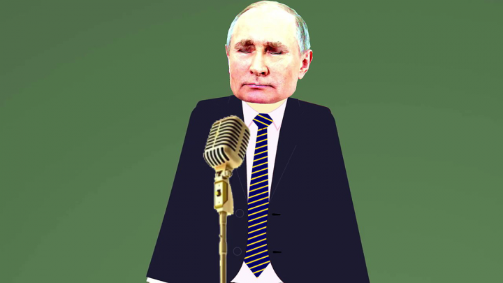 Музыкальное видео поздравление с элементами пародии.