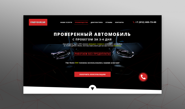 Сайт FINDYOUCAR