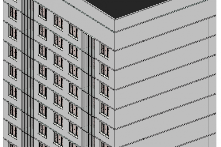 Создание модели здания