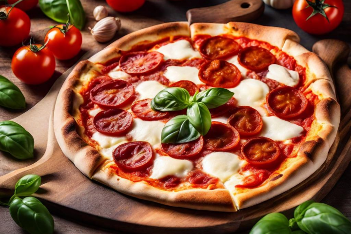 Графический дизайн для меню пиццерии