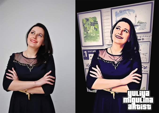 Обработка в стиле ГТА