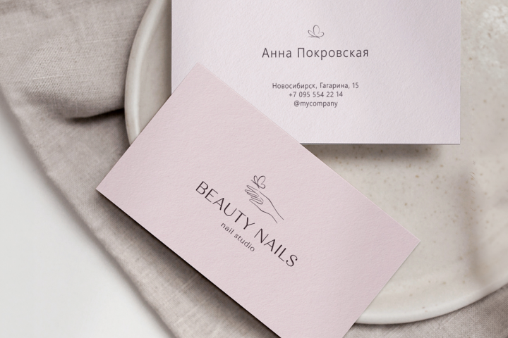 Логотип для маникюрного салона "Beauty Nails"