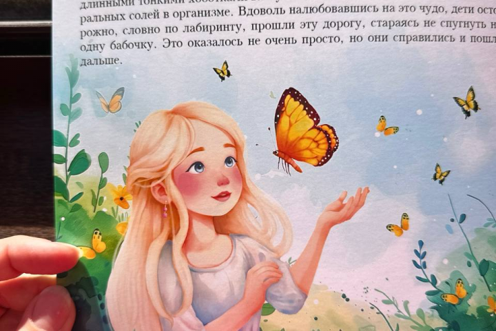 Акварельные иллюстрации для детской книги