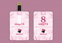 USB Flash накопитель в виде пластиковой карты