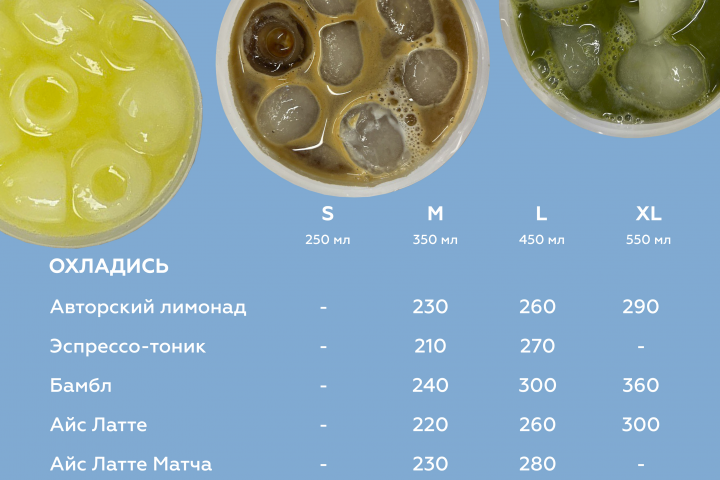 Меню (Милый Бодри).