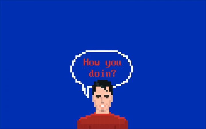 Pixel-art Friends