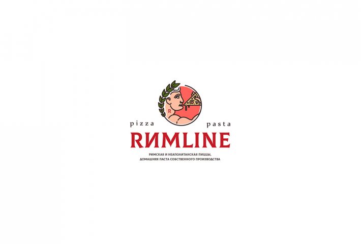 Логотип пиццерии RimLine