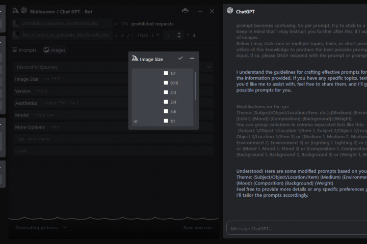 Midjourney & Chat GPT