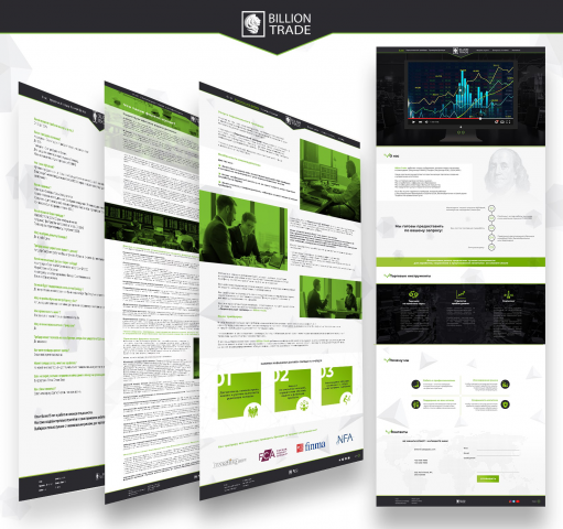 Billion Trade WEB page