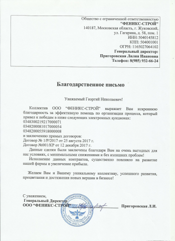 Тендерное сопровождение Поставщиков