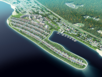 Концепция застройки коттеджного поселка "Волжская гавань"