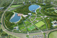 Проект парка в коттеджном поселке