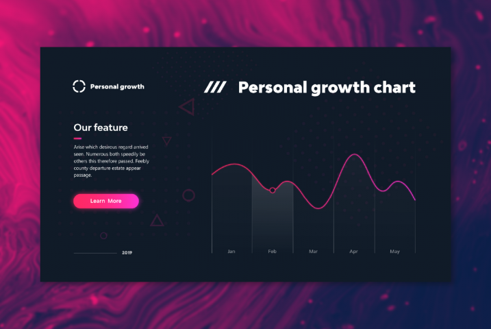 Целевая страница "Personal Growth"