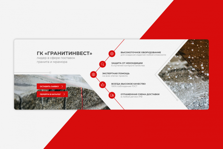 Баннер для "ГРАНИТИНВЕСТ"