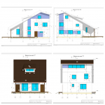 Фасады дом в Королева SIP панели