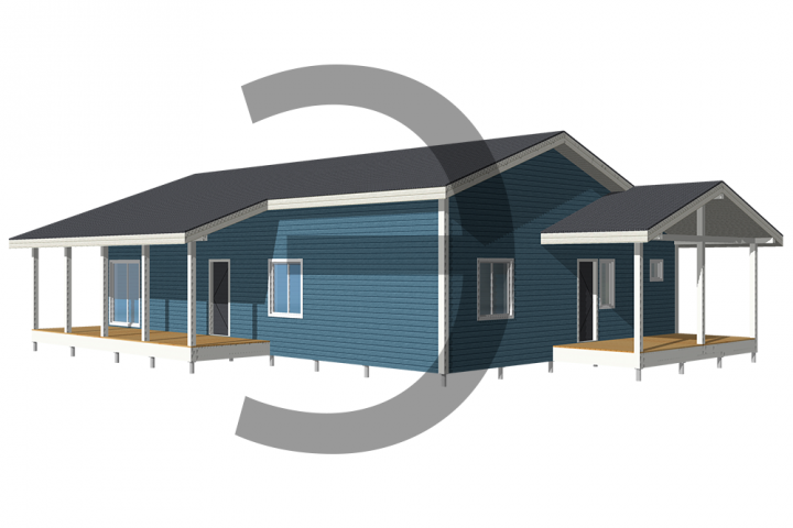 проект каркасного дома