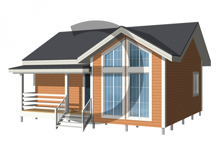 проект каркасного дома